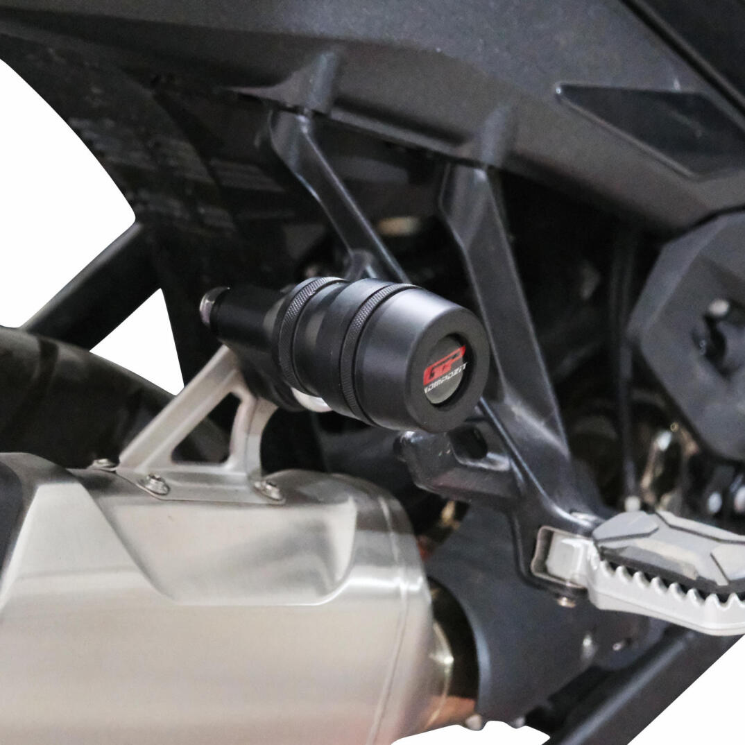 GP Kompozit BMW R 1300 GS 2024-2026 Uyumlu Egzoz Koruma Takozu Siyah - 3