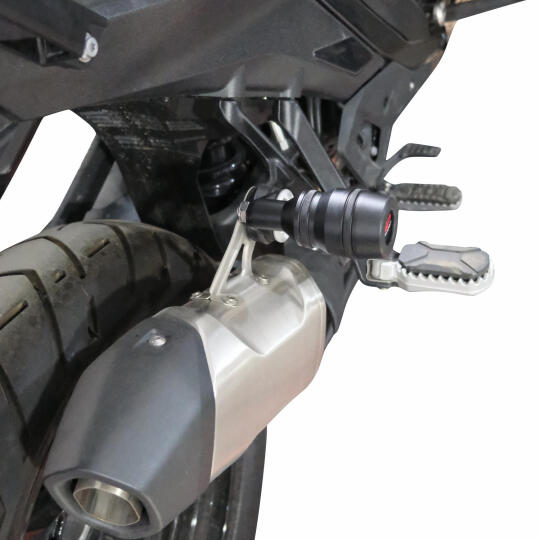 GP Kompozit BMW R 1300 GS 2024-2026 Uyumlu Egzoz Koruma Takozu Siyah - 4