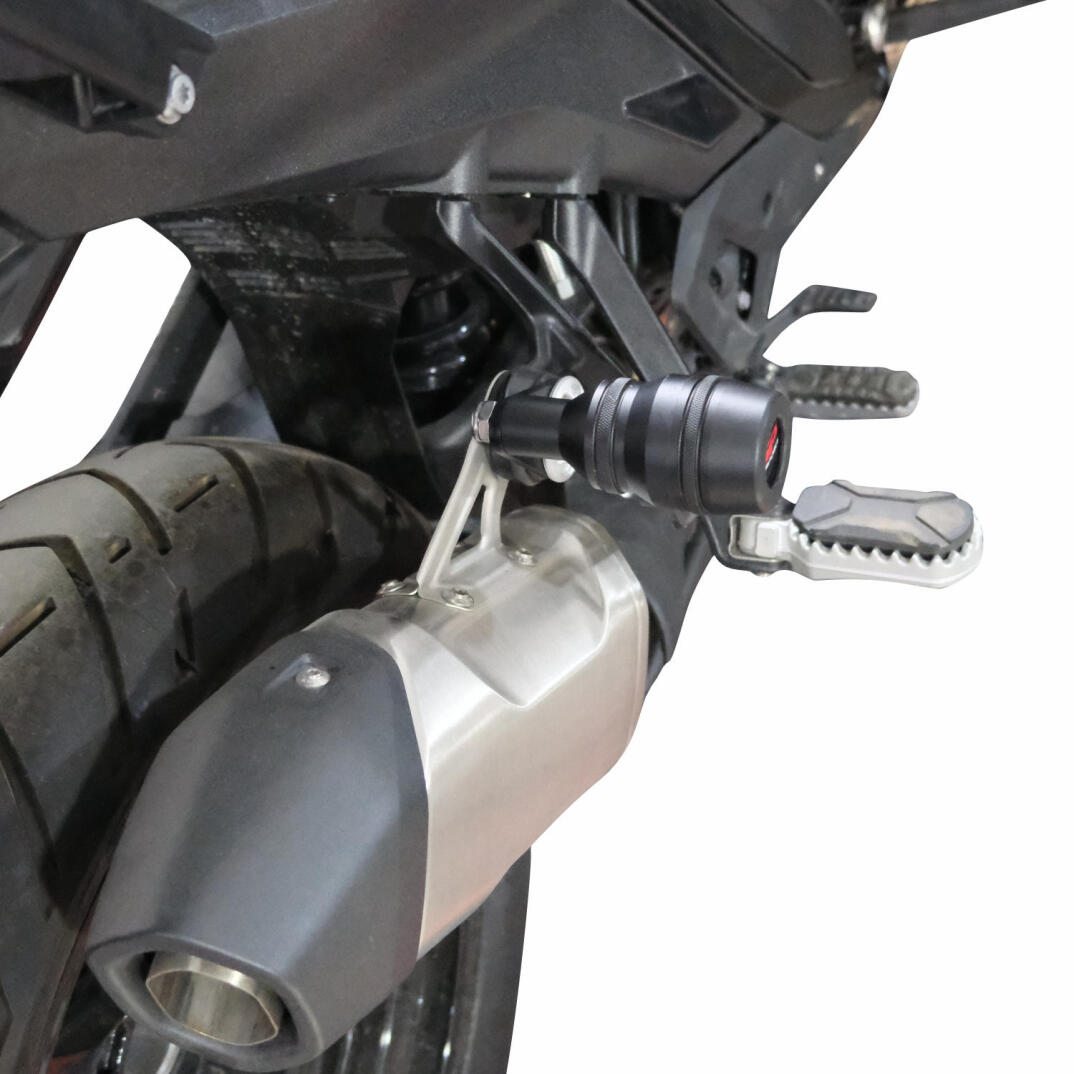 GP Kompozit BMW R 1300 GS 2024-2026 Uyumlu Egzoz Koruma Takozu Siyah - 4