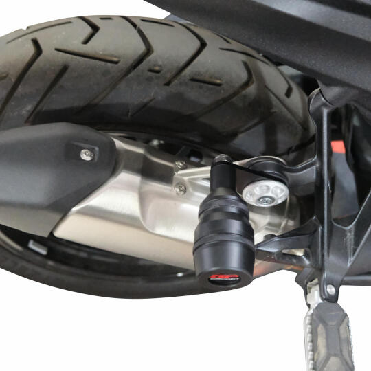 GP Kompozit BMW R 1300 GS 2024-2026 Uyumlu Egzoz Koruma Takozu Siyah - 5