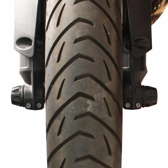 GP Kompozit BMW R 1300 GS 2024-2026 Uyumlu Ön Aks Koruma Takozu Siyah - 4