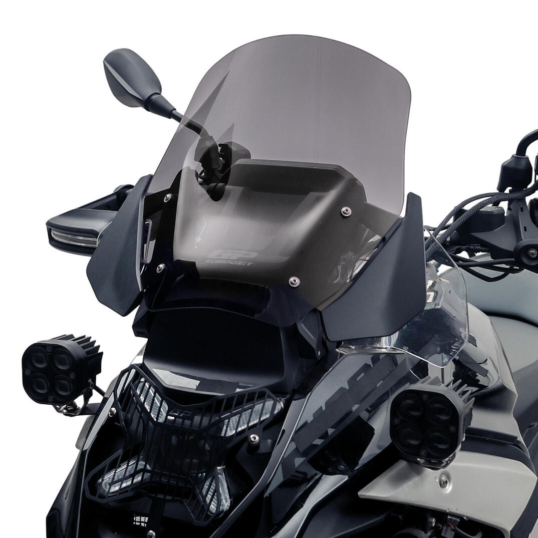 GP Kompozit BMW R 1300 GS 2024-2026 Uyumlu Ön Cam Füme - 4
