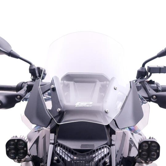 GP Kompozit BMW R 1300 GS 2024-2026 Uyumlu Ön Cam Şeffaf (1)