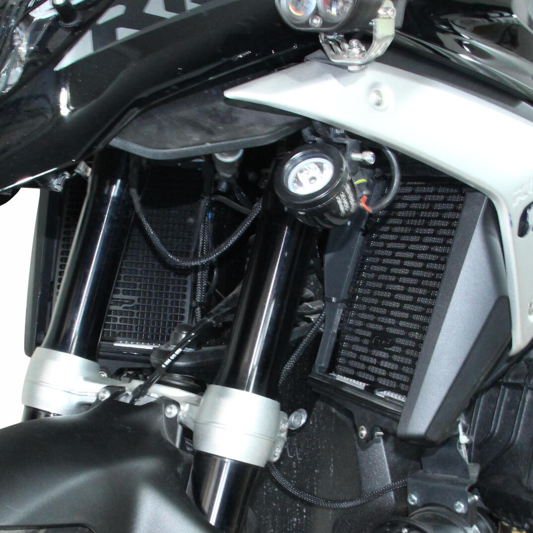 GP Kompozit BMW R 1300 GS 2024-2026 Uyumlu Radyatör Koruma Siyah - 3