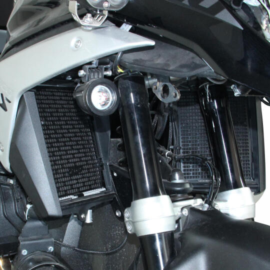 GP Kompozit BMW R 1300 GS 2024-2026 Uyumlu Radyatör Koruma Siyah - 4