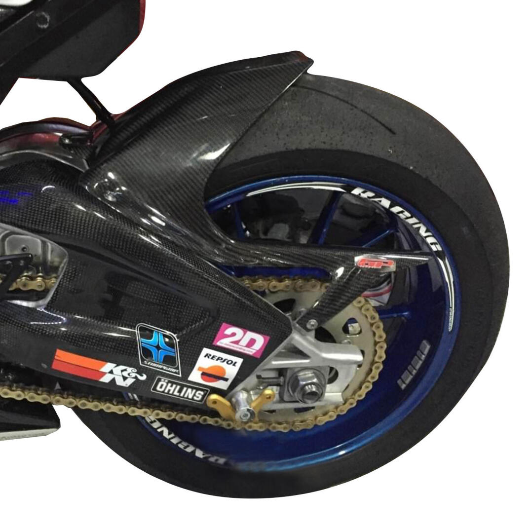 GP Kompozit BMW S 1000 RR 2011-2018 Uyumlu Arka Çamurluk Karbon Fiber - 2