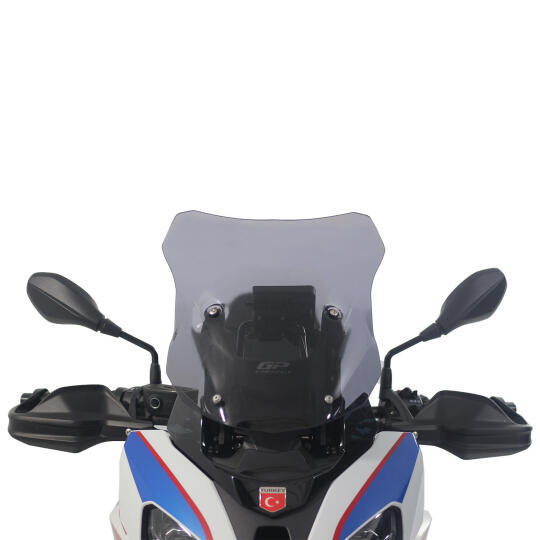 GP Kompozit BMW S 1000 XR 2020-2023 Uyumlu Ön Cam Füme (1)