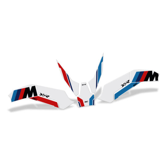 GP Kompozit BMW S 1000 XR 2020-2026 Uyumlu Tank Pad Seti Beyaz (1)