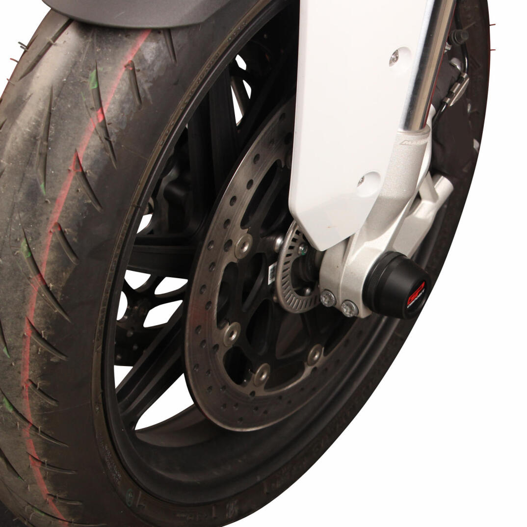 GP Kompozit BMW S 1000 XR 2024-2026 Uyumlu Aks Koruma Takozu Seti Siyah - 2
