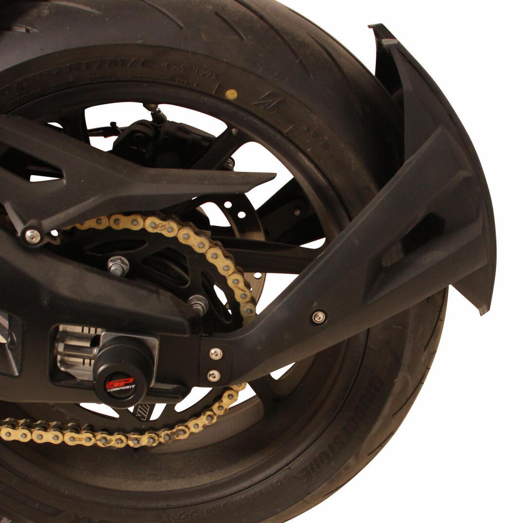 GP Kompozit BMW S 1000 XR 2024-2026 Uyumlu Çamur Sıyırıcı Siyah - 5