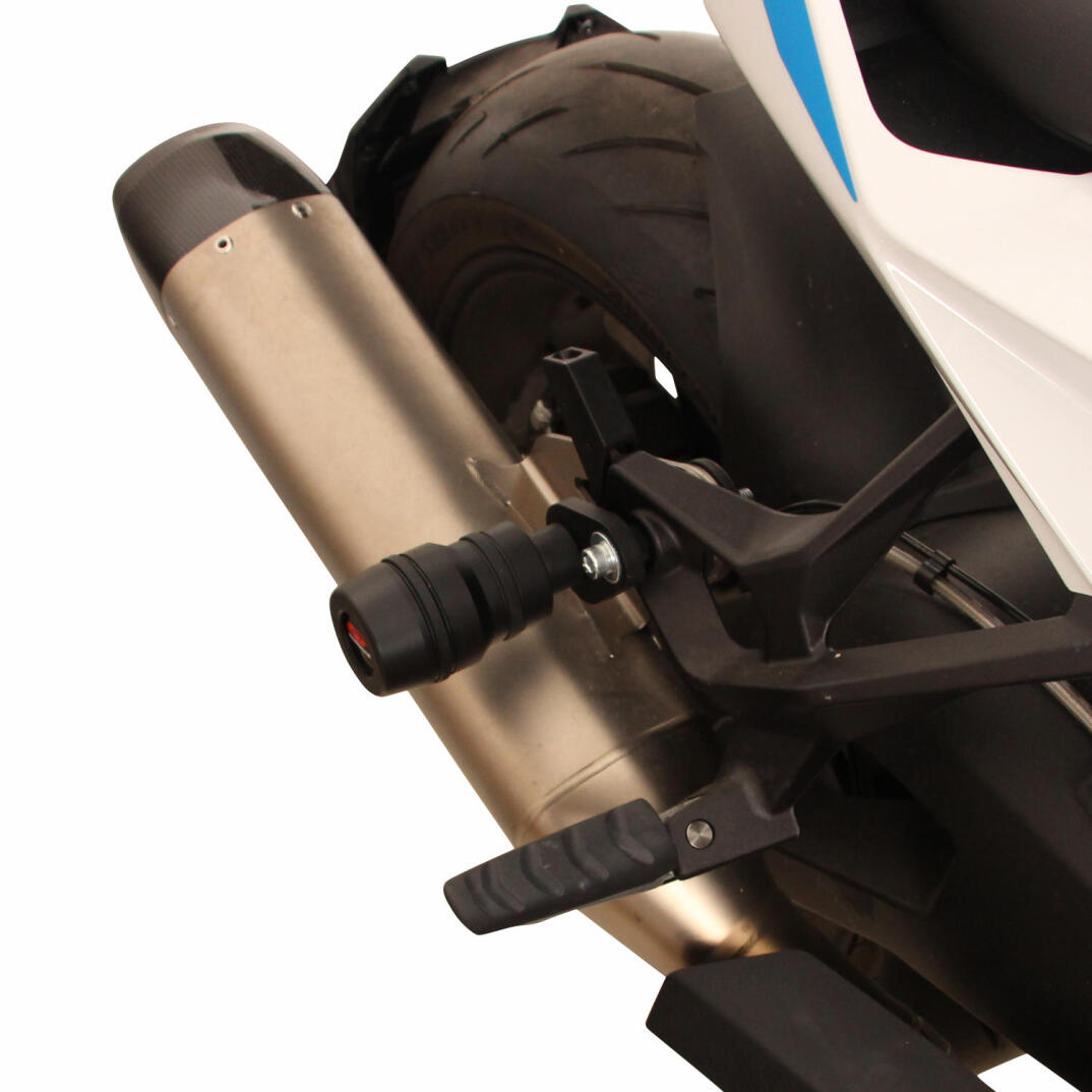GP Kompozit BMW S 1000 XR 2024-2026 Uyumlu Egzoz Koruma Takozu Siyah - 6