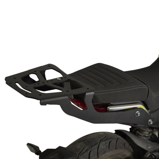 GP Kompozit CF Moto 250 CL-X 2022-2026 Uyumlu Çanta Demiri Siyah (1)