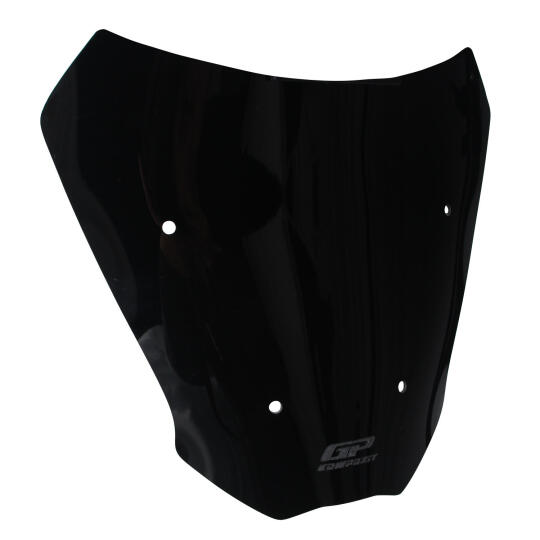 GP Kompozit CF Moto 250 CL-X 2022-2026 Uyumlu Kısa Ön Cam Siyah - 6