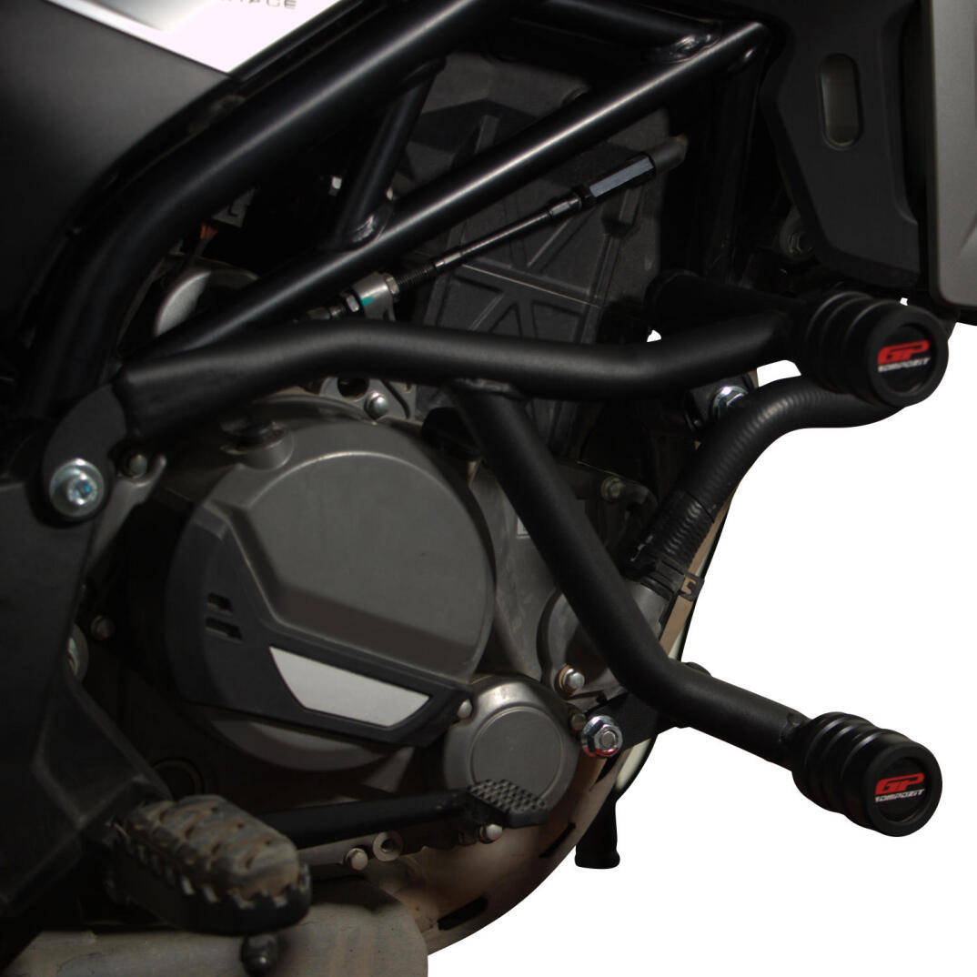 GP Kompozit CF Moto 250 CL-X 2022-2026 Uyumlu Motor Koruma Demiri Siyah - 2
