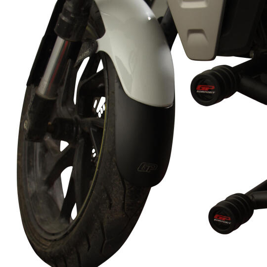 GP Kompozit CF Moto 250 CL-X 2022-2026 Uyumlu Ön Çamurluk Uzatma Siyah - 3