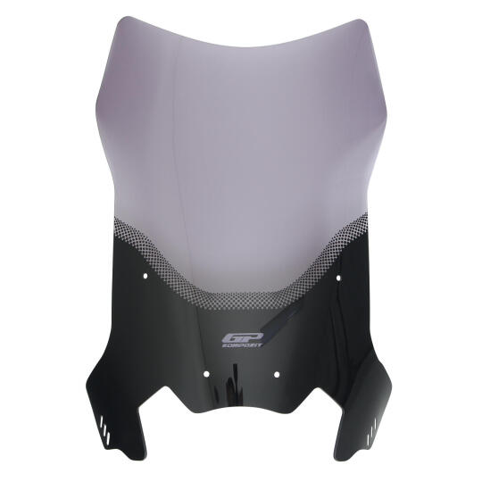 GP Kompozit CF Moto 250 CL-X 2022-2026 Uyumlu Ön Tur Camı Füme - 6
