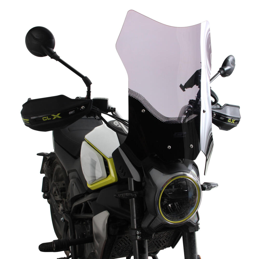 GP Kompozit CF Moto 250 CL-X 2022-2026 Uyumlu Ön Tur Camı Şeffaf - 3