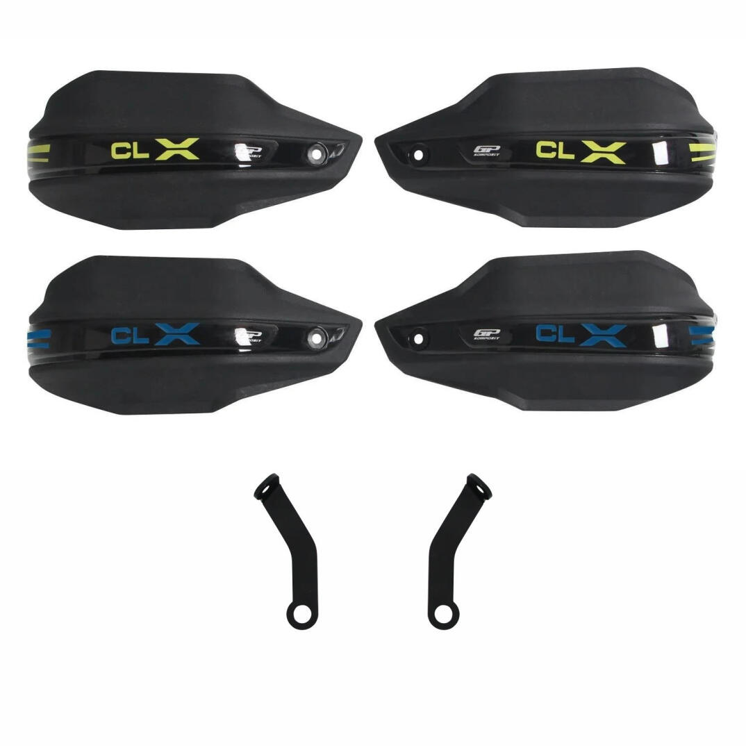 GP Kompozit CF Moto 250 CL-X 2022-2026 Uyumlu Plastik Elcik Koruma Siyah - 1