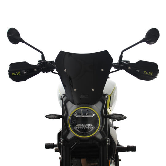 GP Kompozit CF Moto 250 CL-X 2022-2026 Uyumlu Plastik Elcik Koruma Siyah - 3