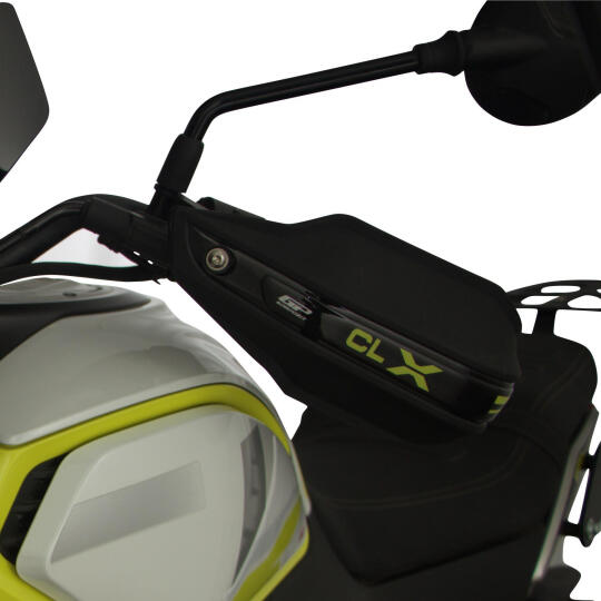 GP Kompozit CF Moto 250 CL-X 2022-2026 Uyumlu Plastik Elcik Koruma Siyah - 4