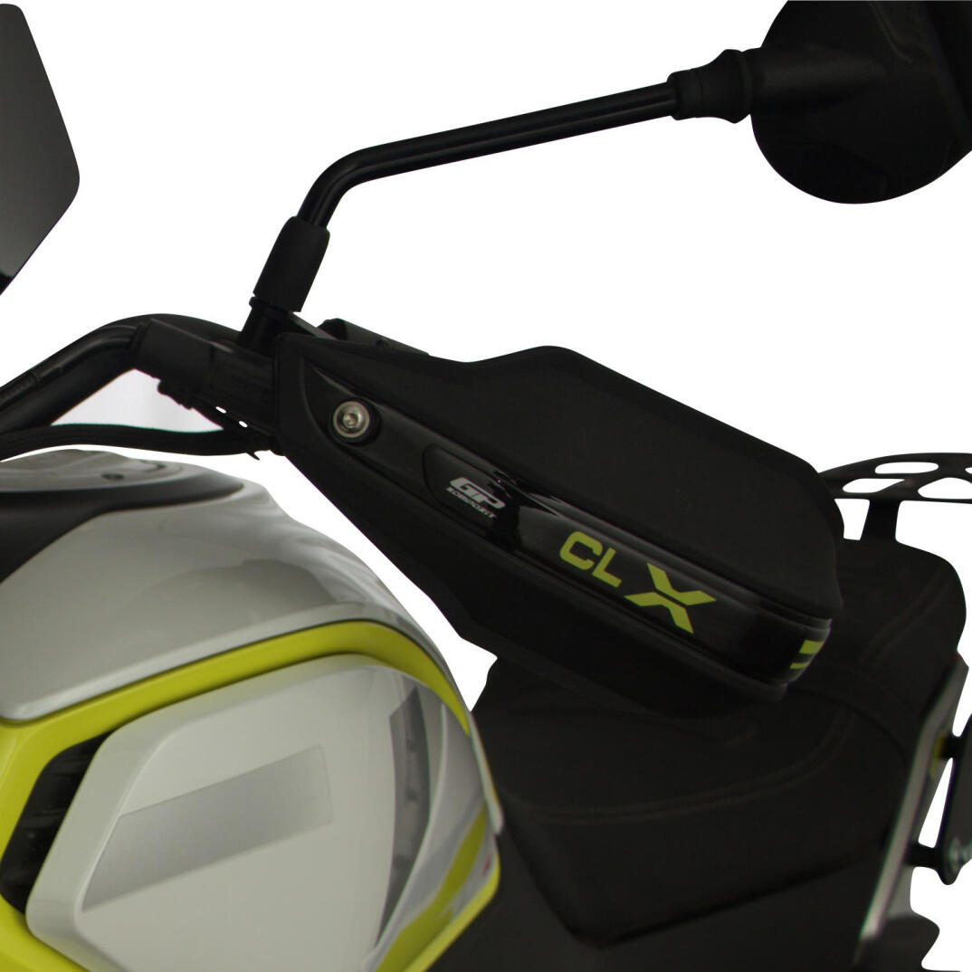 GP Kompozit CF Moto 250 CL-X 2022-2026 Uyumlu Plastik Elcik Koruma Siyah - 4