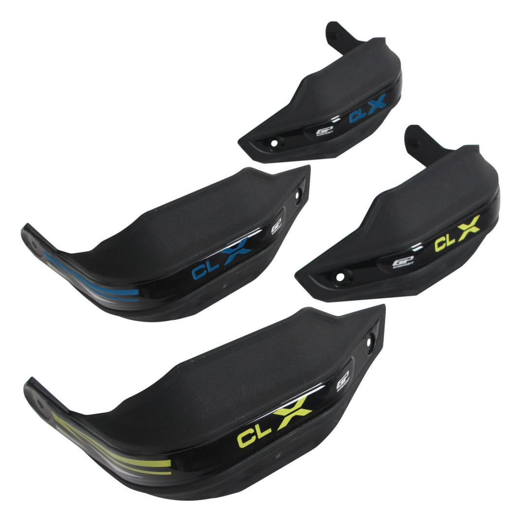 GP Kompozit CF Moto 250 CL-X 2022-2026 Uyumlu Plastik Elcik Koruma Siyah - 6