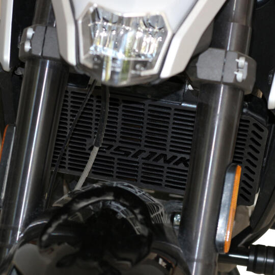 GP Kompozit CF Moto 250 NK 2018-2022 Uyumlu Radyatör Koruma Siyah (1)