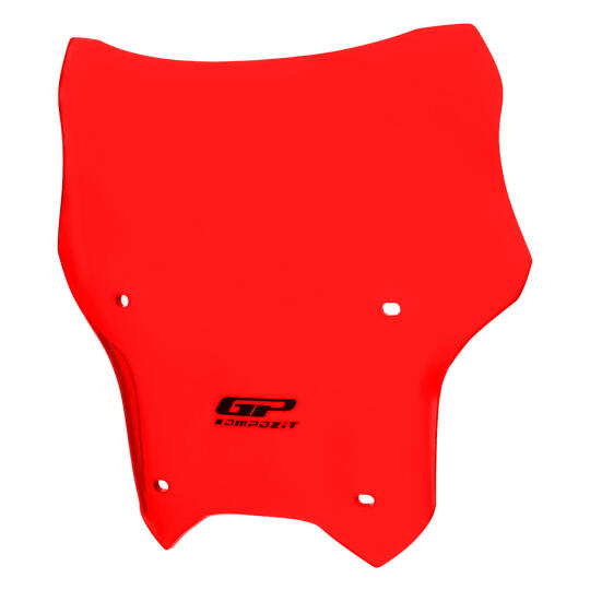 GP Kompozit CF Moto 250 NK 2018-2022 Uyumlu Spor Ön Cam Kırmızı - 3