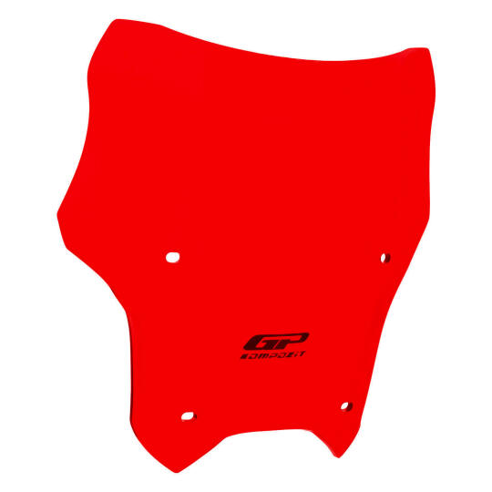 GP Kompozit CF Moto 250 NK 2018-2022 Uyumlu Spor Ön Cam Kırmızı - 4