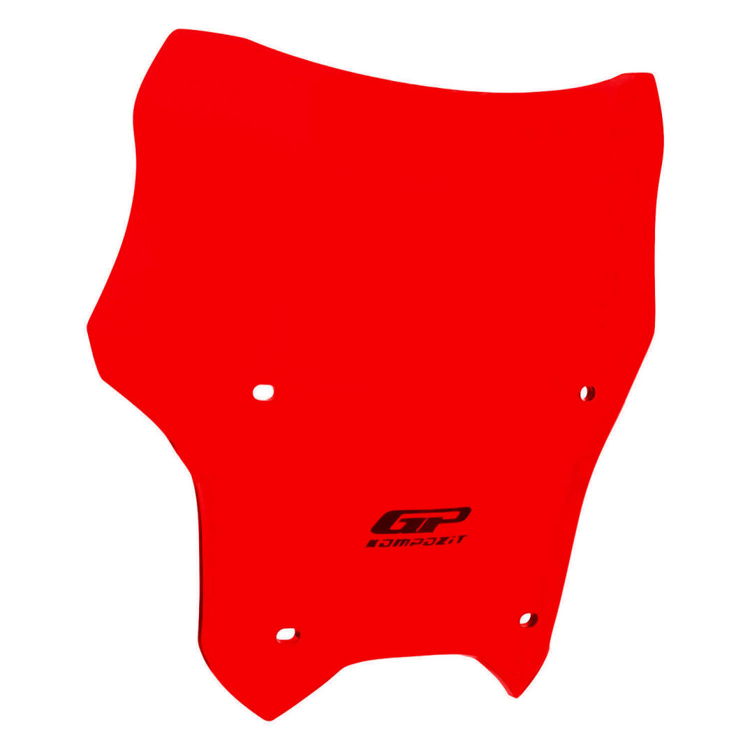 GP Kompozit CF Moto 250 NK 2018-2022 Uyumlu Spor Ön Cam Kırmızı - 4