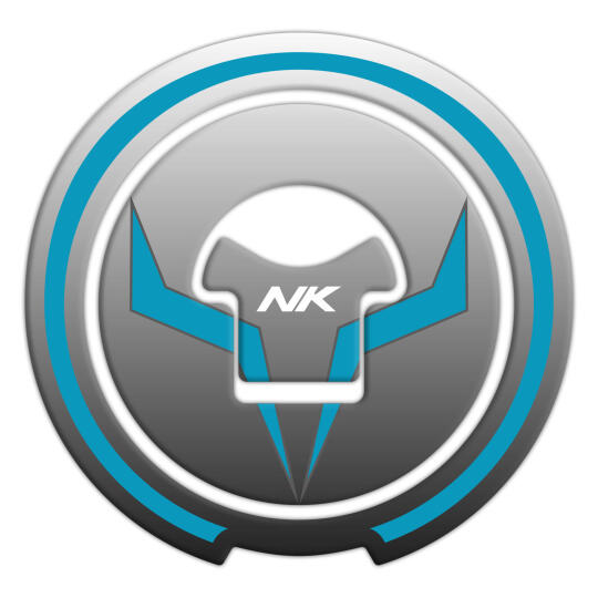 GP Kompozit CF Moto 250 NK 2018-2022 Uyumlu Tank Pad Seti Turkuaz - 4
