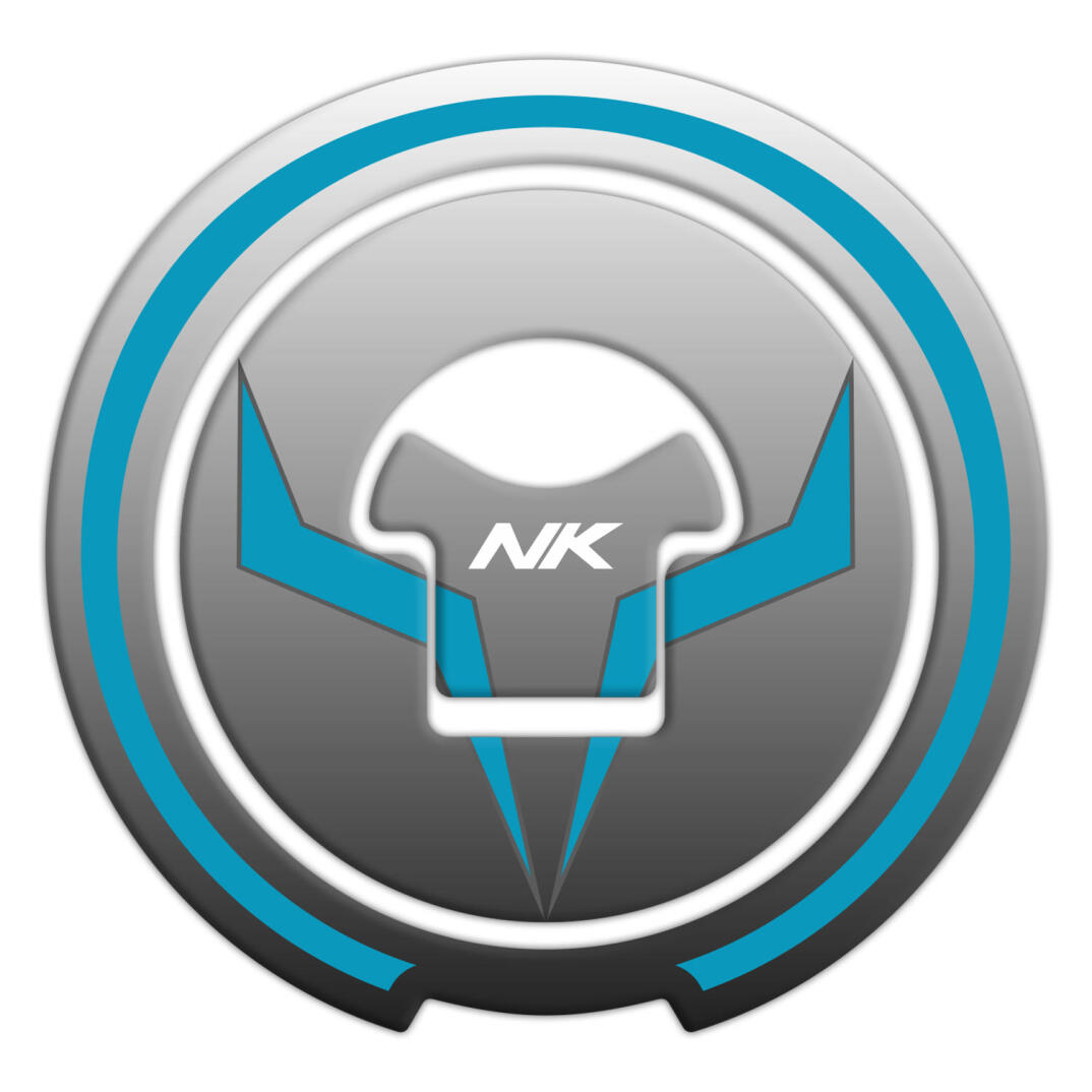 GP Kompozit CF Moto 250 NK 2018-2022 Uyumlu Tank Pad Seti Turkuaz - 4
