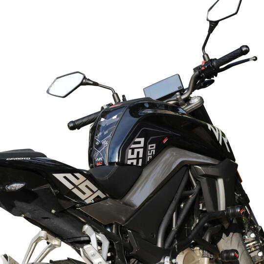 GP Kompozit CF Moto 250 NK 2018-2022 Uyumlu Tank Pad Seti Turkuaz - 5