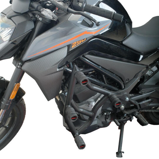 GP Kompozit CF Moto 250 NK 2018-2026 Uyumlu Motor Koruma Demiri Siyah - 3