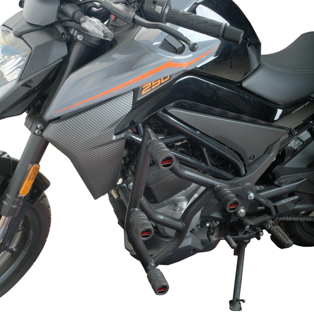 GP Kompozit CF Moto 250 NK 2018-2026 Uyumlu Motor Koruma Demiri Siyah - 3