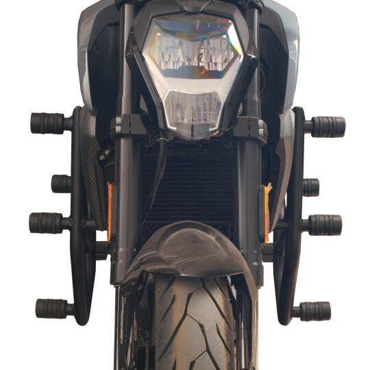 GP Kompozit CF Moto 250 NK 2018-2026 Uyumlu Motor Koruma Demiri Siyah - 4