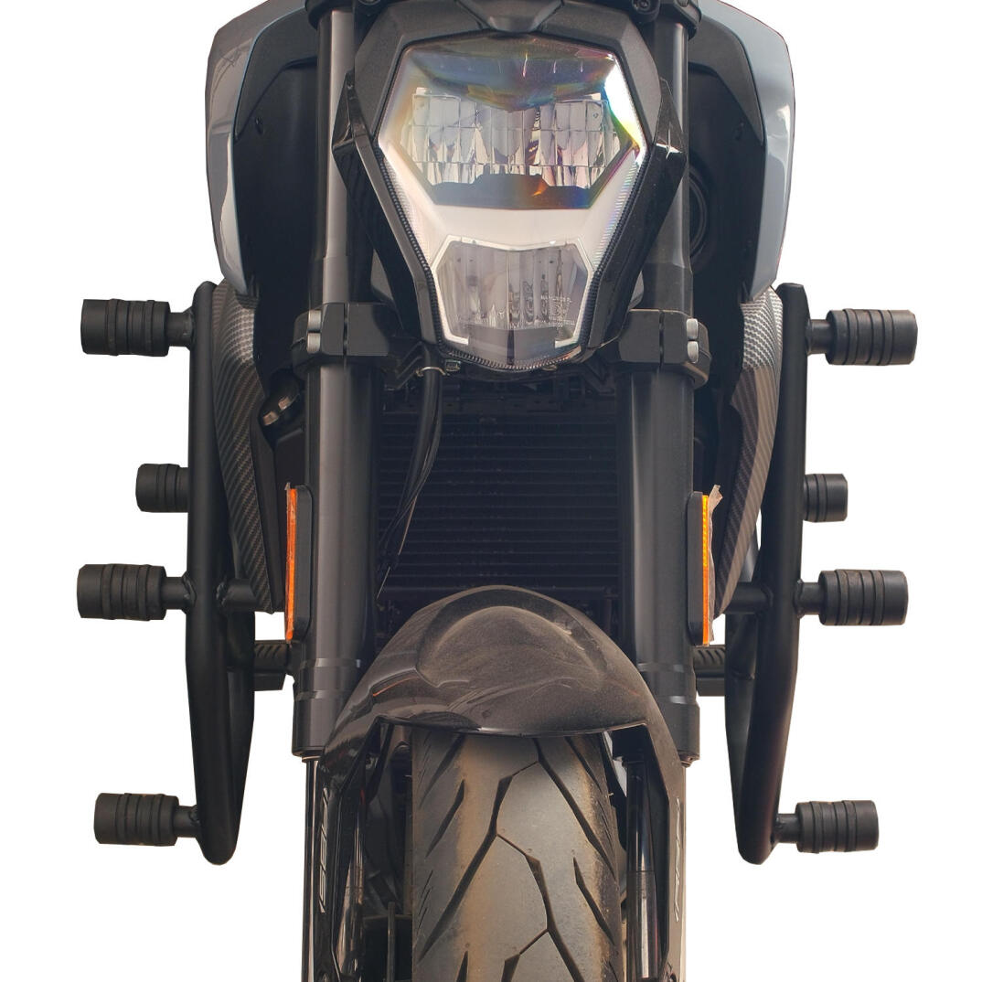 GP Kompozit CF Moto 250 NK 2018-2026 Uyumlu Motor Koruma Demiri Siyah - 4