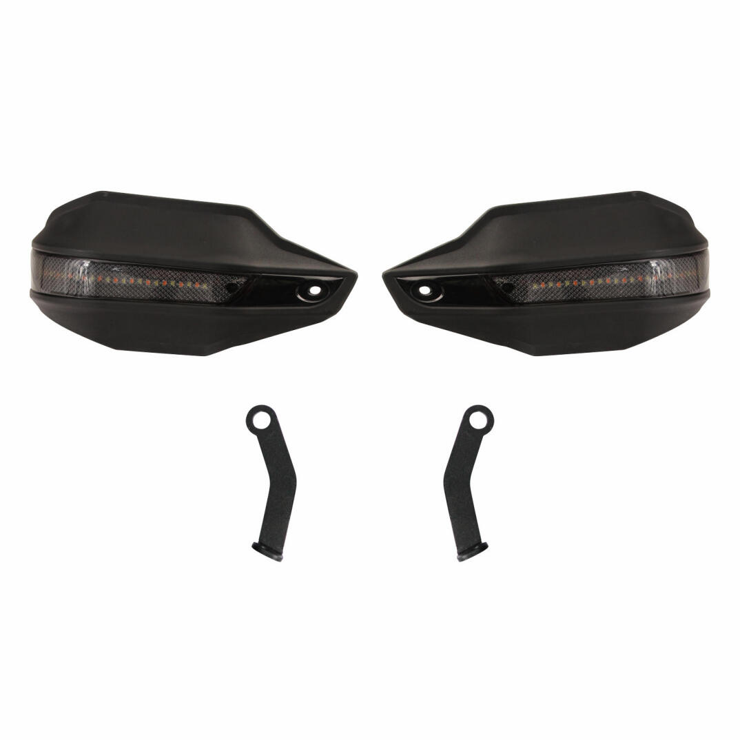 GP Kompozit CF Moto 250 NK 2023-2026 Led Sinyalli Elcik Koruma Siyah - 1