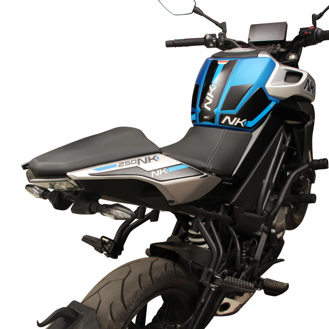 GP Kompozit CF Moto 250 NK 2023-2026 Uyumlu Full Pad Seti Mavi - 6