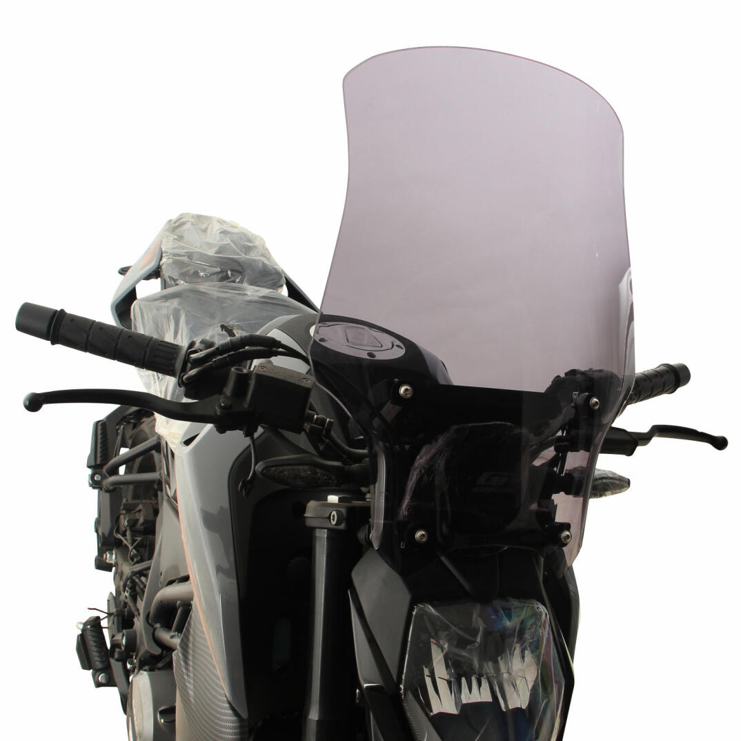 GP Kompozit CF Moto 250 NK 2023-2026 Uyumlu Ön Cam Füme - 4
