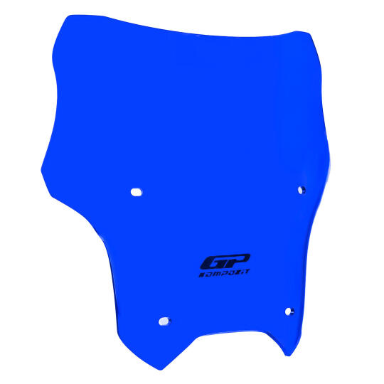 GP Kompozit CF Moto 250 NK 2023-2026 Uyumlu Ön Cam Mavi - 4