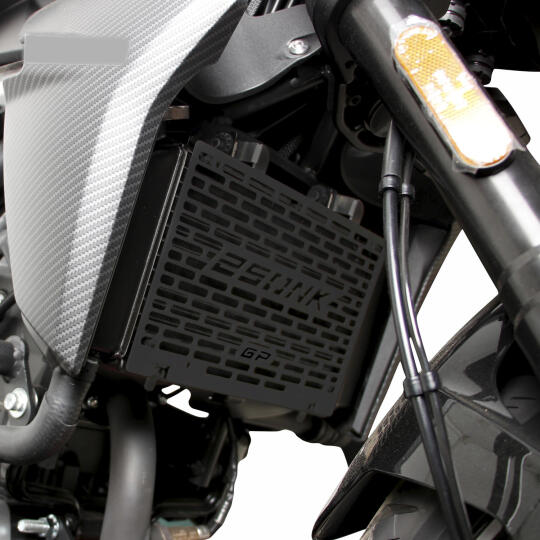 GP Kompozit CF Moto 250 NK 2023-2026 Uyumlu Radyatör Koruma Siyah - 3