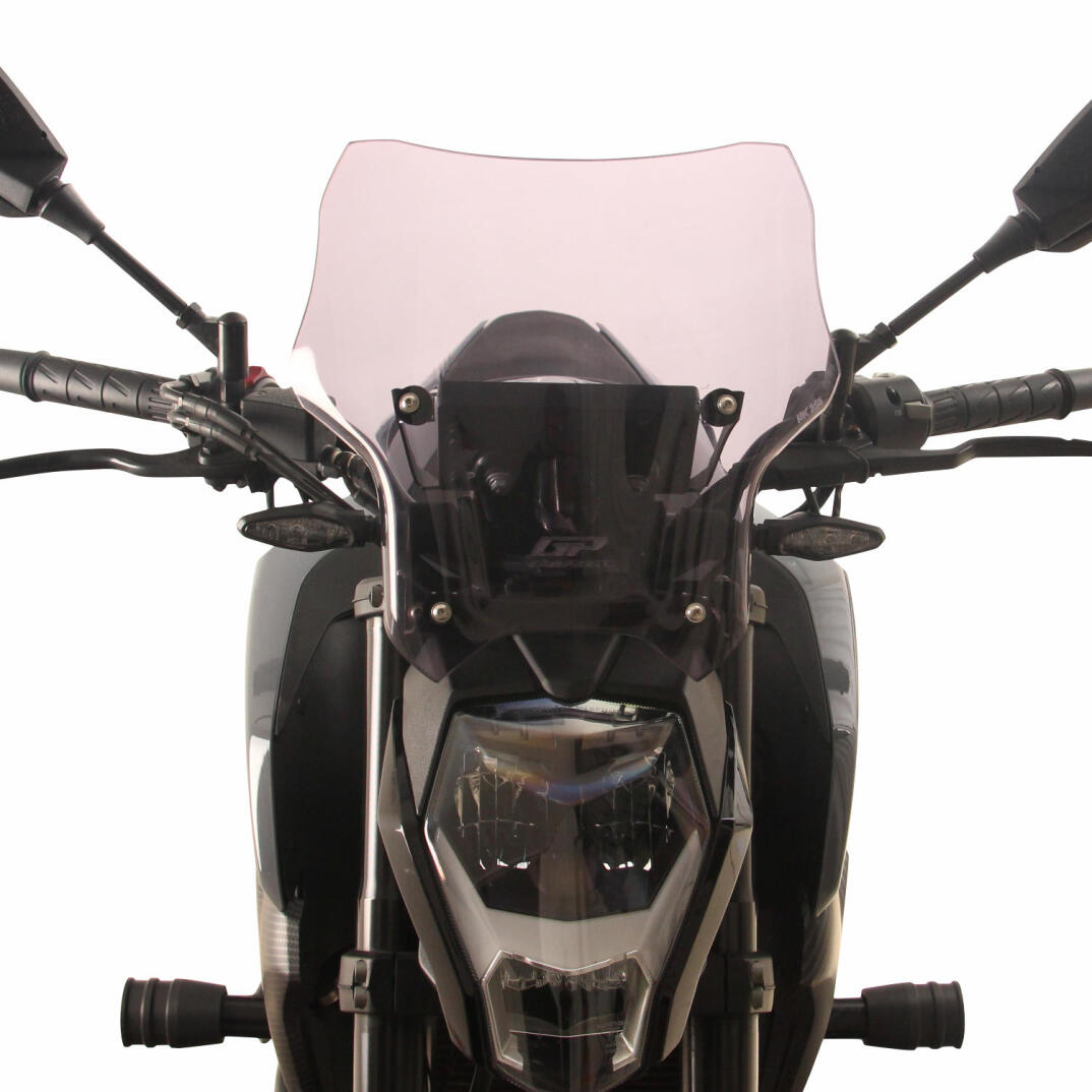 GP Kompozit CF Moto 250 NK 2023-2026 Uyumlu Spor Ön Cam Füme - 2