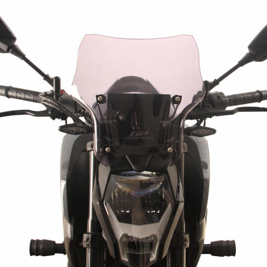 GP Kompozit CF Moto 250 NK 2023-2026 Uyumlu Spor Ön Cam Siyah (1)