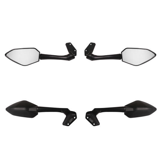 GP Kompozit CF Moto 250 SR 2020-2025 Uyumlu Motosiklet Dikiz Aynası Siyah - 3