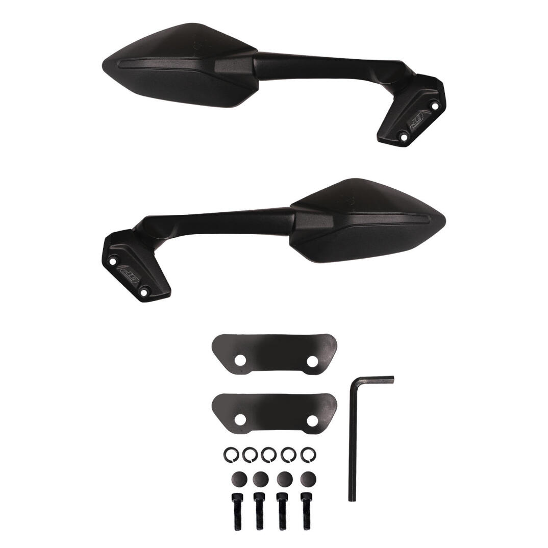 GP Kompozit CF Moto 250 SR 2020-2025 Uyumlu Motosiklet Dikiz Aynası Siyah - 4