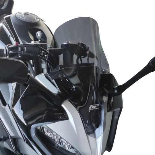 GP Kompozit CF Moto 250 SR 2020-2025 Uyumlu Ön Cam Şeffaf (1)