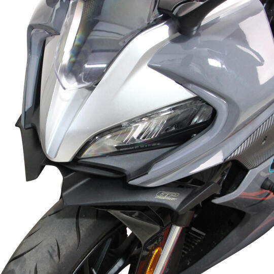 GP Kompozit CF Moto 250 SR 2020-2025 Uyumlu Winglet Siyah - 4