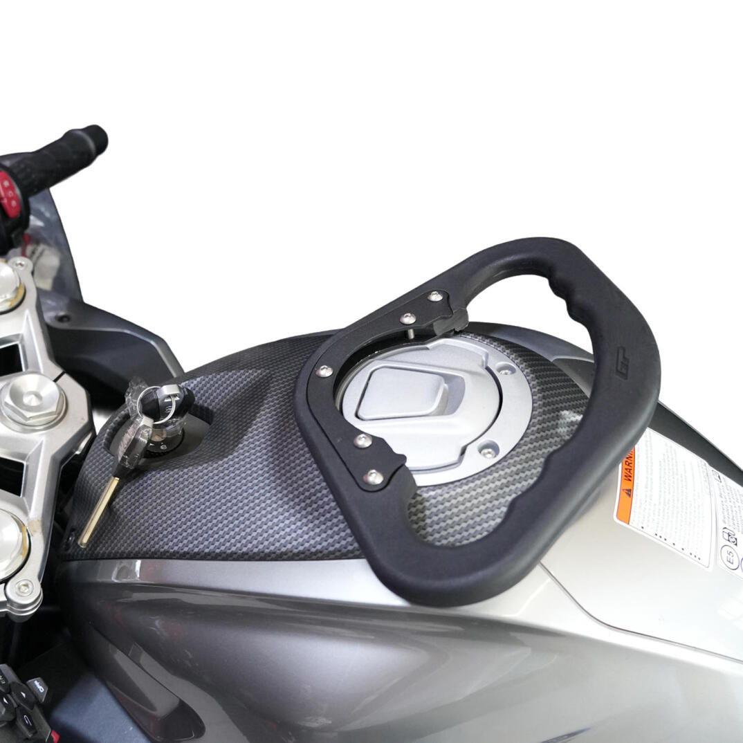 GP Kompozit CF Moto 250 SRCFMOTO 250SR / 300SR 2020-2026 Uyumlu Depo Üstü Artçı Tutamak Siyah - 4