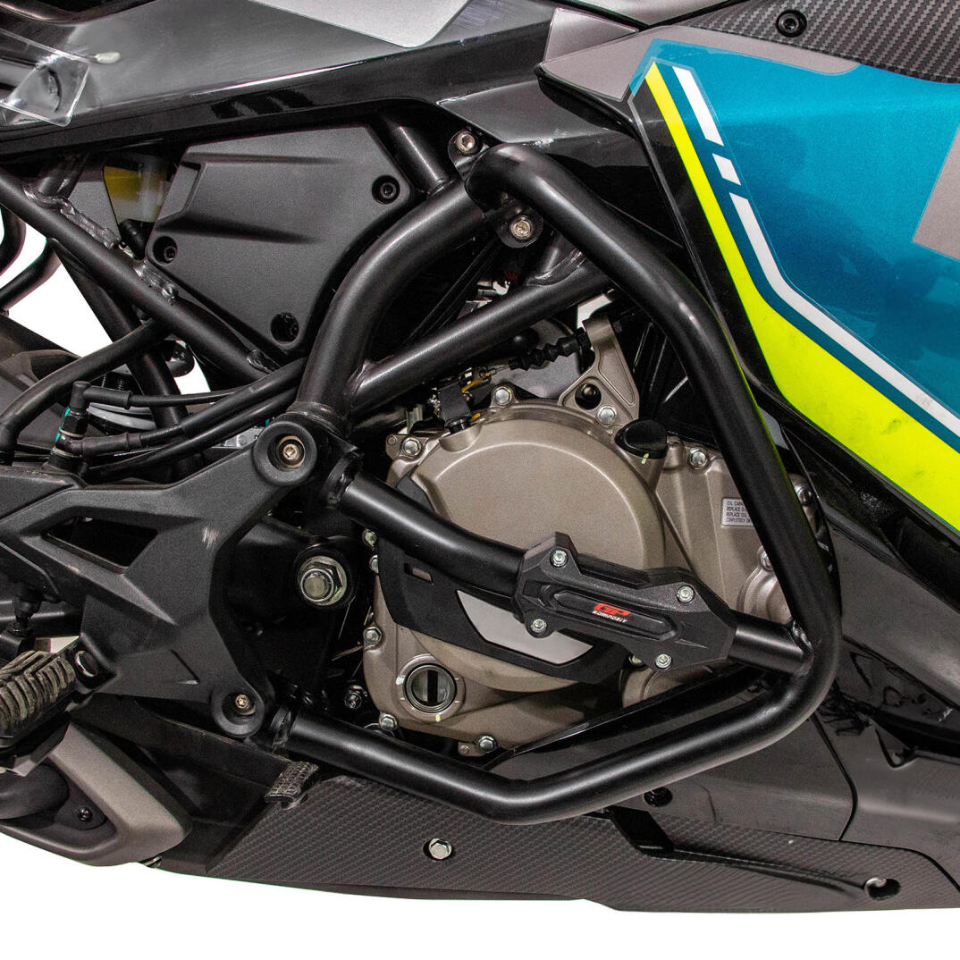 GP Kompozit CF Moto 250 SR 2020-2025 Uyumlu Motor Koruma Demiri Siyah - 2